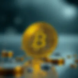 Symbolizing digital currency innovation