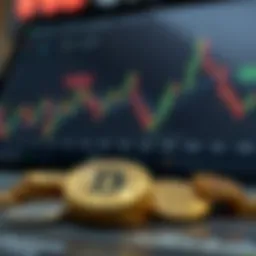 A visual representation of cryptocurrency market trends on Reddit.