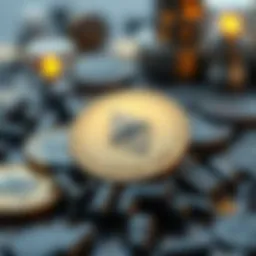 Conceptual representation of Ethereum's blockchain