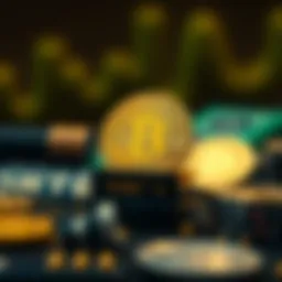 Concept of long-term cryptocurrency investment
