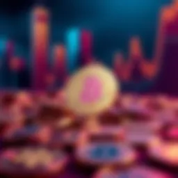 Conceptual representation of Iskra Coin in the crypto market